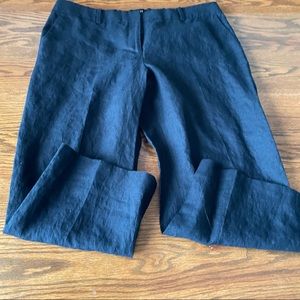Talbots Linen Crop Pants